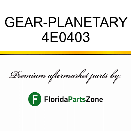 GEAR-PLANETARY 4E0403