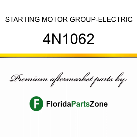 STARTING MOTOR GROUP-ELECTRIC 4N1062
