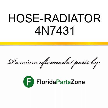 HOSE-RADIATOR 4N7431