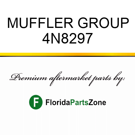 MUFFLER GROUP 4N8297