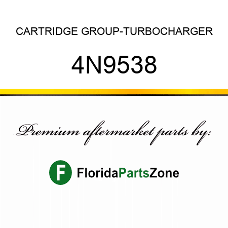 CARTRIDGE GROUP-TURBOCHARGER 4N9538