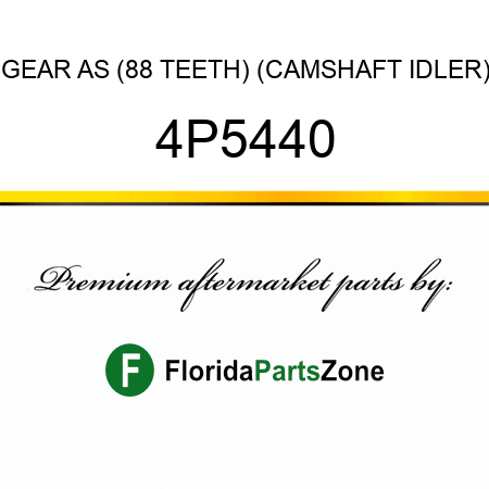 GEAR AS (88 TEETH) (CAMSHAFT IDLER) 4P5440