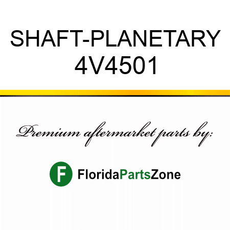 SHAFT-PLANETARY 4V4501