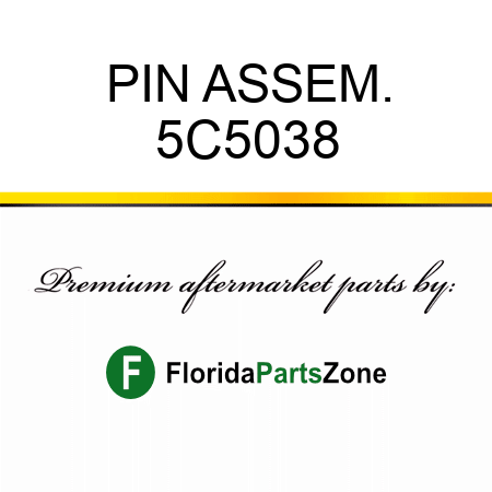 PIN ASSEM. 5C5038