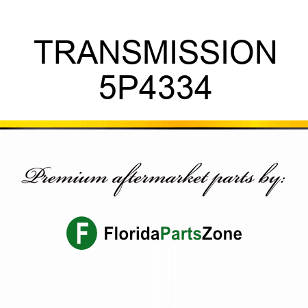 TRANSMISSION 5P4334