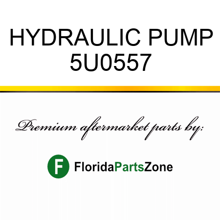 HYDRAULIC PUMP 5U0557