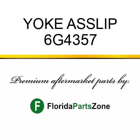 YOKE ASSLIP 6G4357