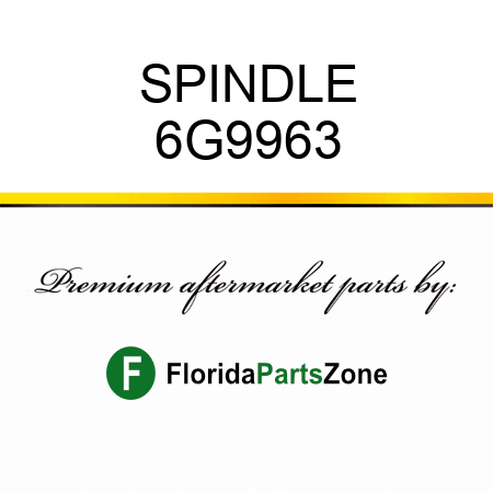 SPINDLE 6G9963