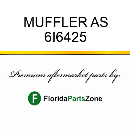 MUFFLER AS 6I6425