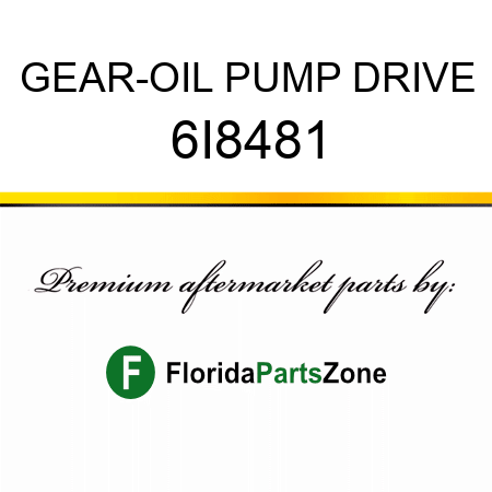 GEAR-OIL PUMP DRIVE 6I8481