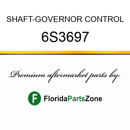 SHAFT-GOVERNOR CONTROL 6S3697