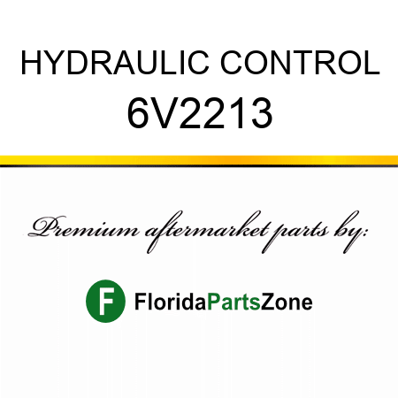 HYDRAULIC CONTROL 6V2213