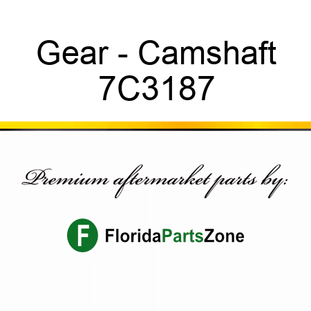 Gear - Camshaft 7C3187