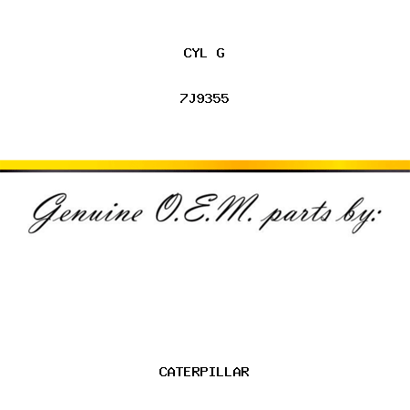 CYL G 7J9355