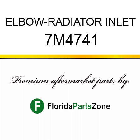 ELBOW-RADIATOR INLET 7M4741