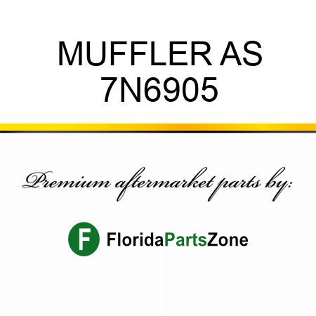 MUFFLER AS 7N6905