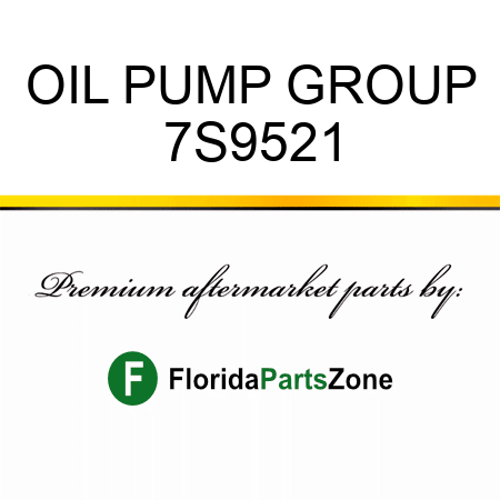 OIL PUMP GROUP 7S9521