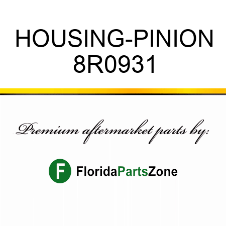 HOUSING-PINION 8R0931