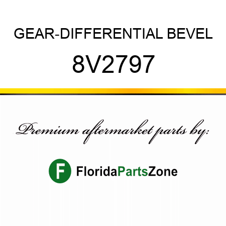 GEAR-DIFFERENTIAL BEVEL 8V2797