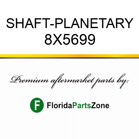 SHAFT-PLANETARY 8X5699