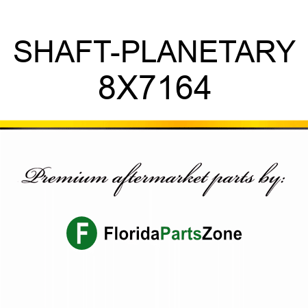 SHAFT-PLANETARY 8X7164