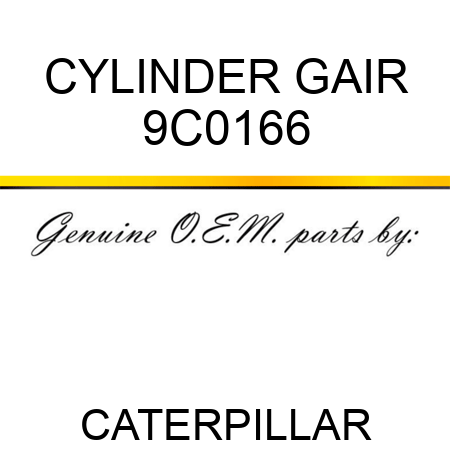 CYLINDER GAIR 9C0166