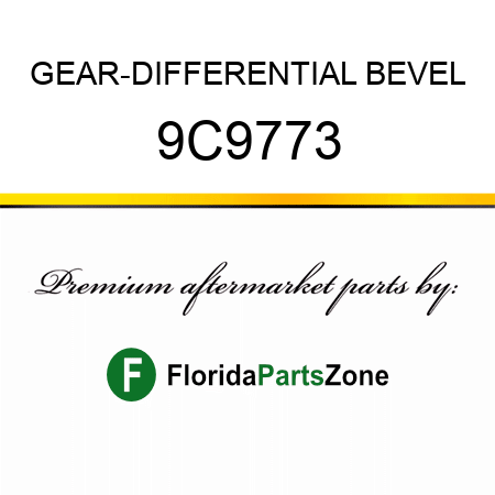 GEAR-DIFFERENTIAL BEVEL 9C9773