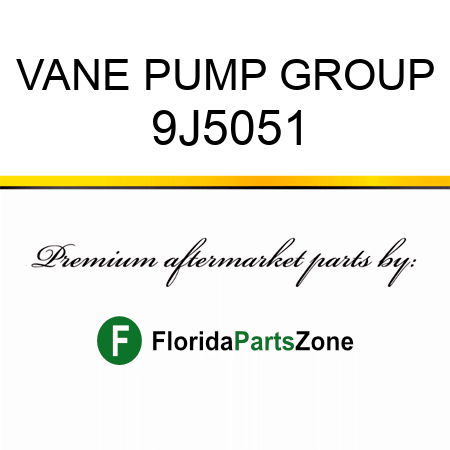 VANE PUMP GROUP 9J5051