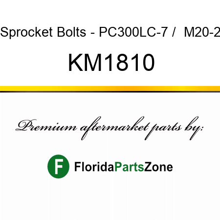 Sprocket Bolts - PC300LC-7 /  M20-2 KM1810
