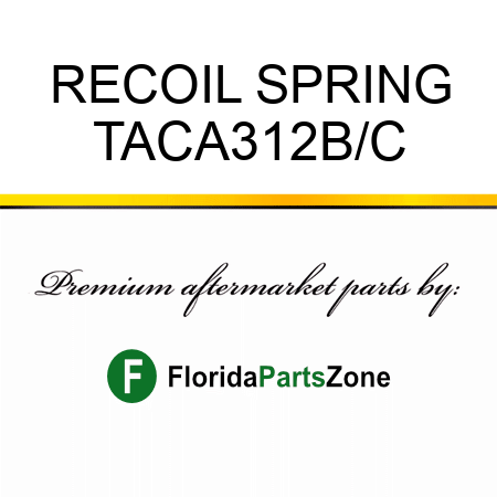 RECOIL SPRING TACA312B/C
