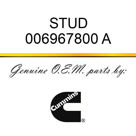 STUD 006967800 A