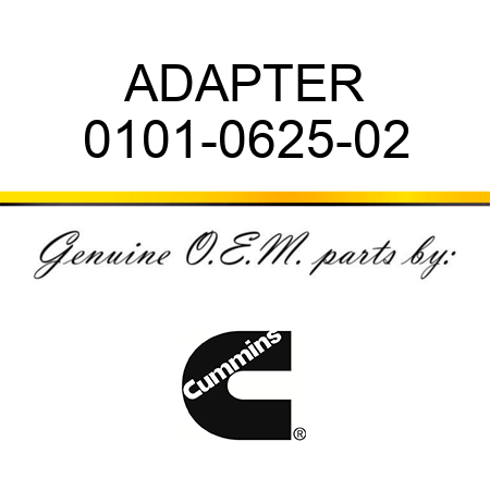 ADAPTER 0101-0625-02