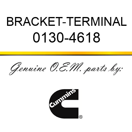 BRACKET-TERMINAL 0130-4618