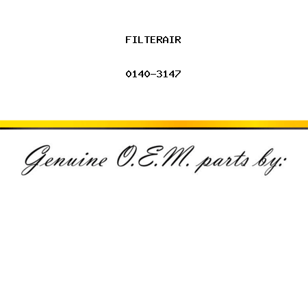 FILTERAIR 0140-3147