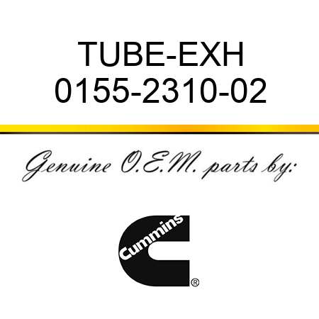 TUBE-EXH 0155-2310-02