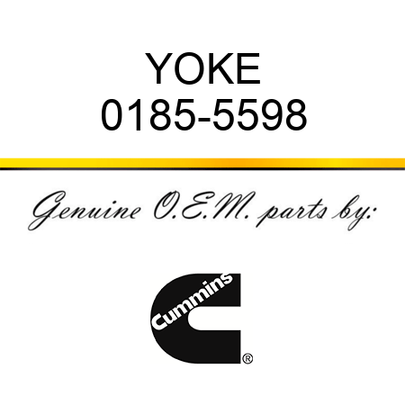 YOKE 0185-5598