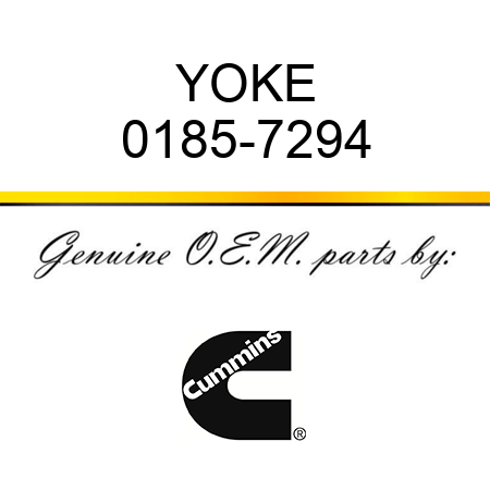 YOKE 0185-7294