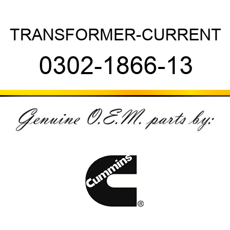 TRANSFORMER-CURRENT 0302-1866-13
