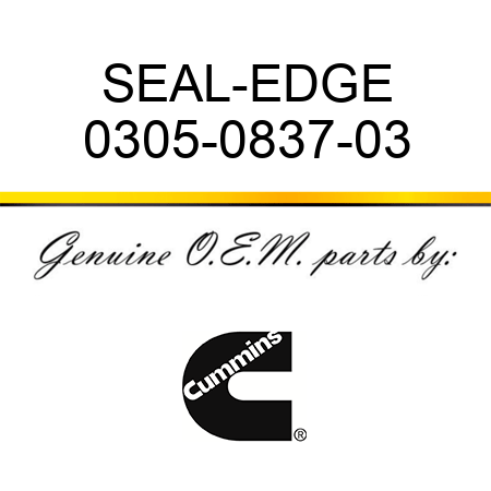 SEAL-EDGE 0305-0837-03