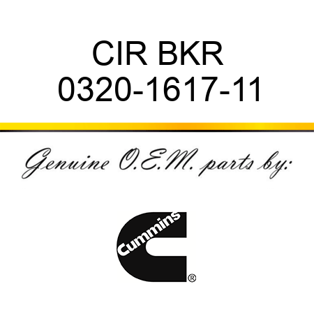 CIR BKR 0320-1617-11