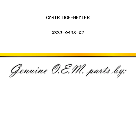 CARTRIDGE-HEATER 0333-0438-07