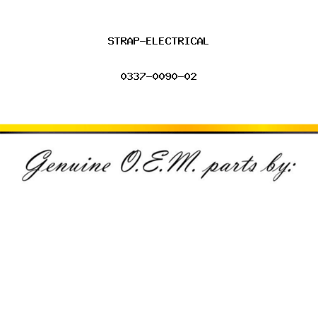 STRAP-ELECTRICAL 0337-0090-02