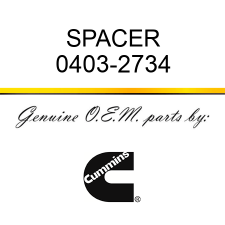 SPACER 0403-2734