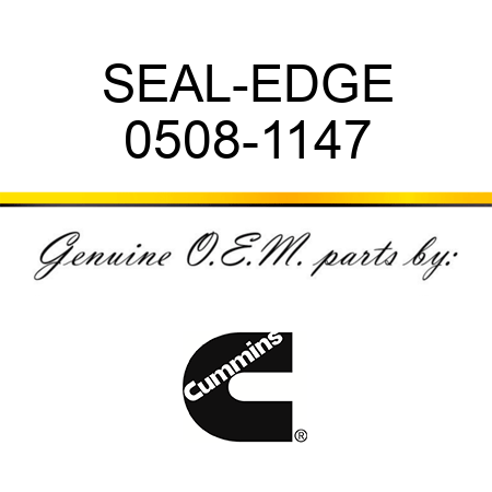 SEAL-EDGE 0508-1147