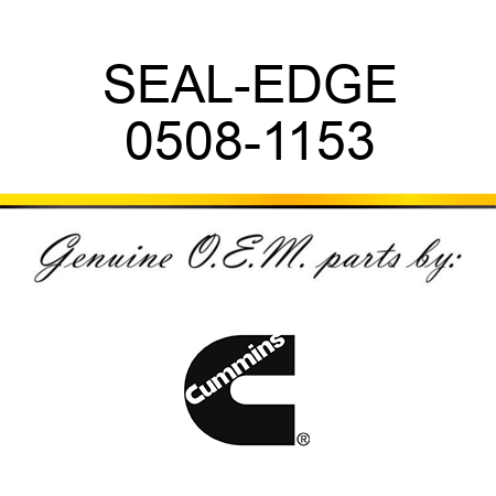 SEAL-EDGE 0508-1153