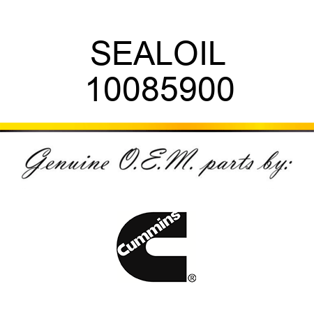 SEAL,OIL 10085900