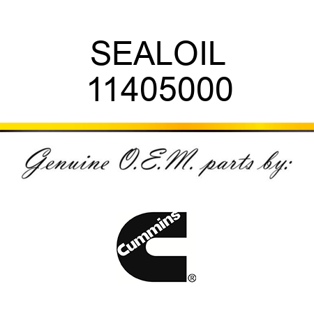 SEAL,OIL 11405000