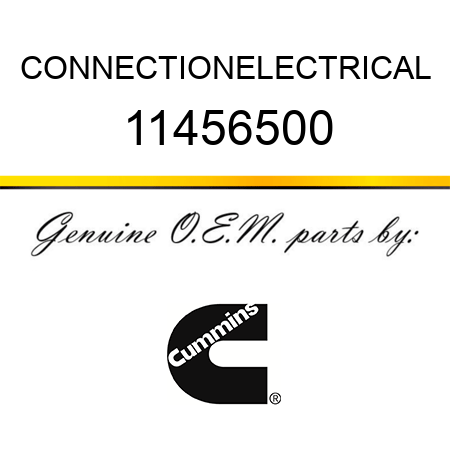 CONNECTION,ELECTRICAL 11456500