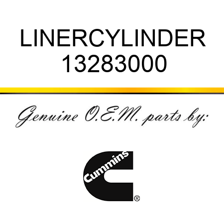 LINER,CYLINDER 13283000