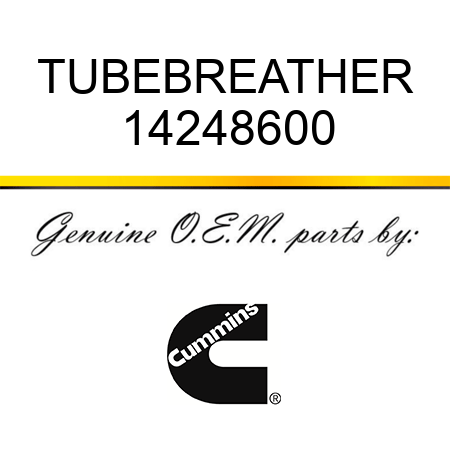 TUBE,BREATHER 14248600